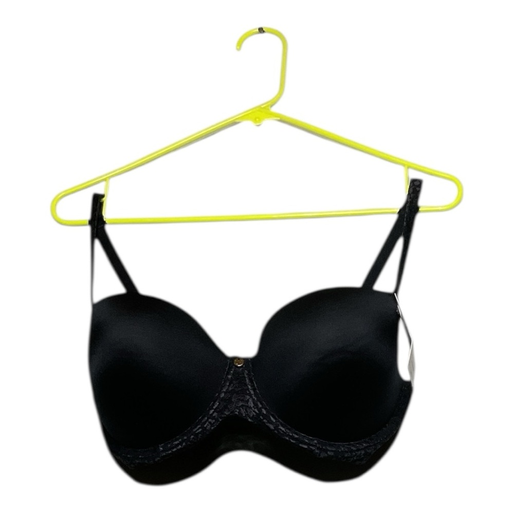 Women’s NWT Le Mystere Safari Perfect Uplift Demi Bra in black, size 32DDD